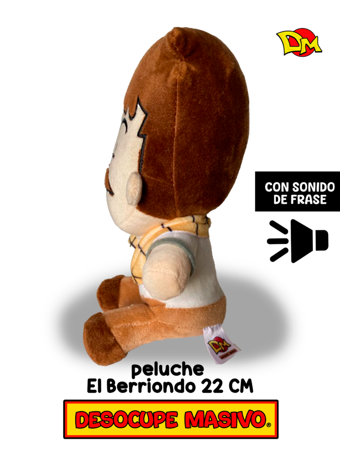 Peluche con sonido del BERRIONDO