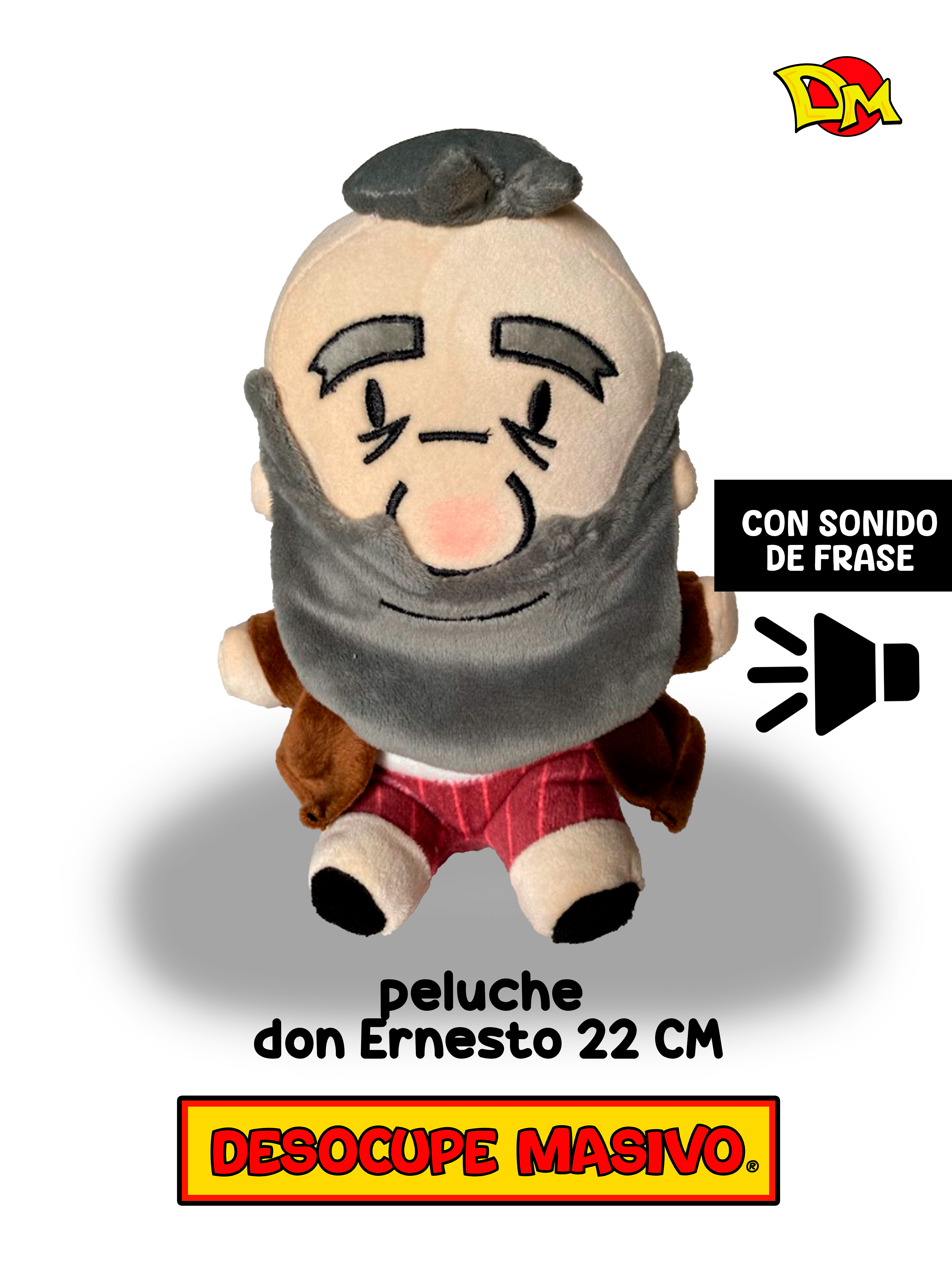 PELUCHE CON SONIDO DE DON ERNESTO