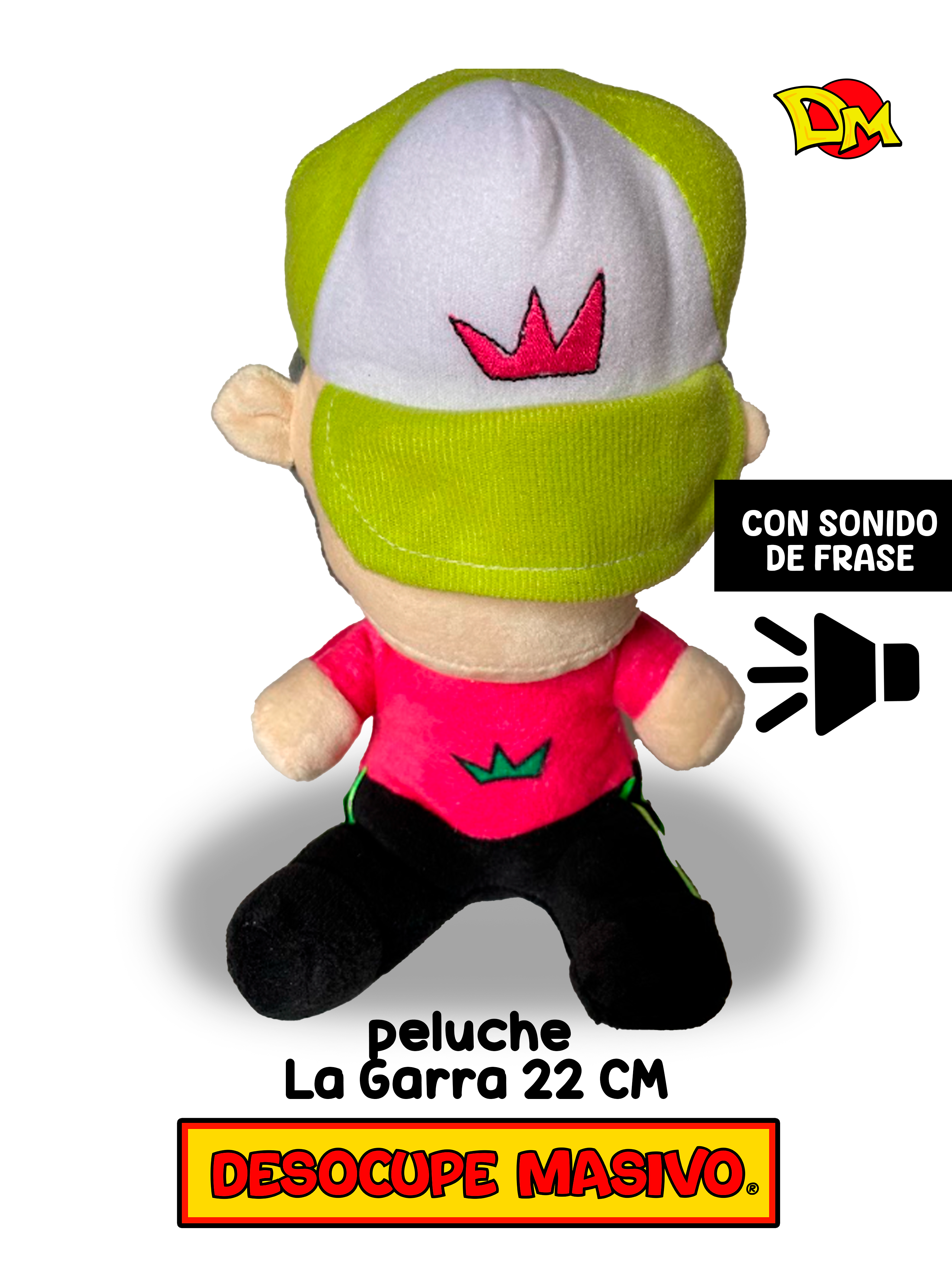 PELICHE CON SONIDO DE LA GARRA
