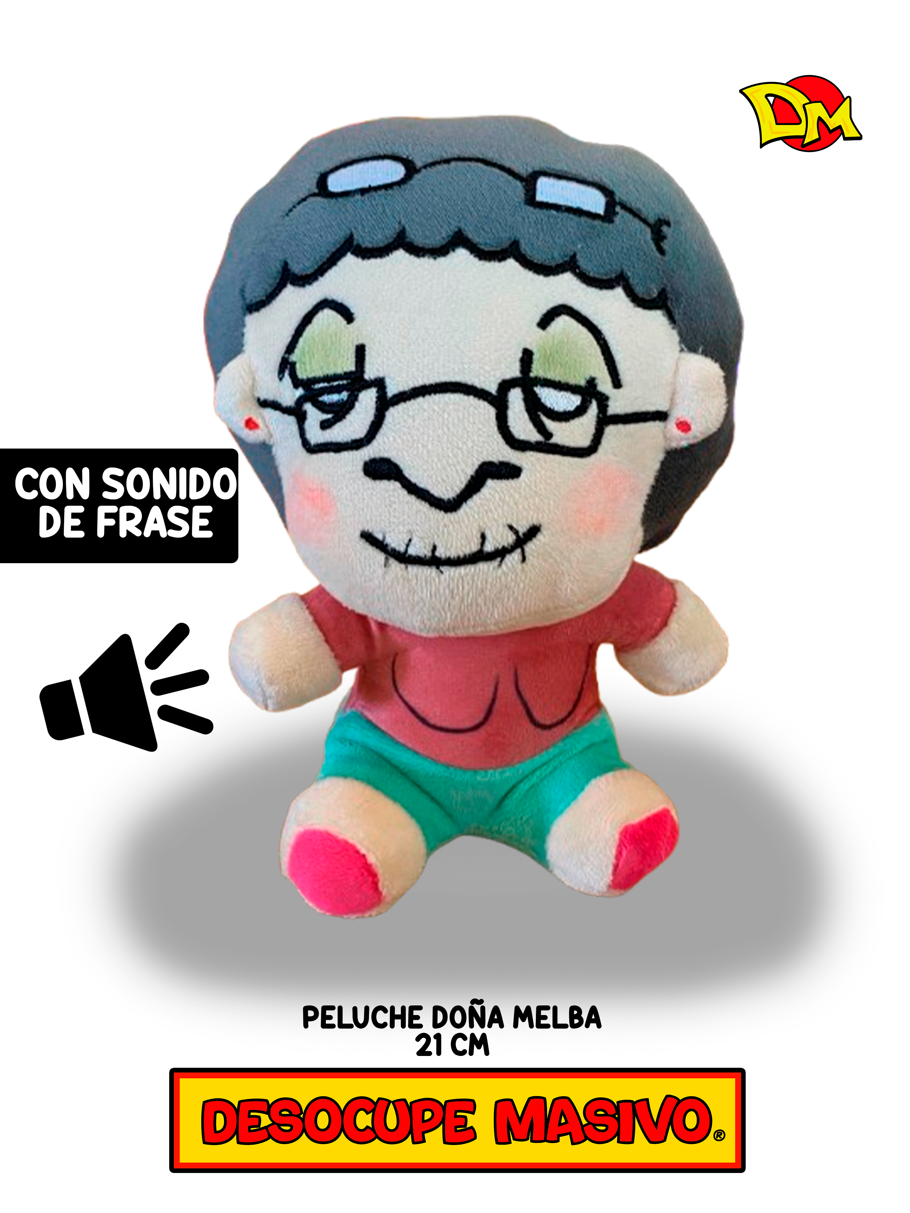 peluche con sonido DOÑA MELBA