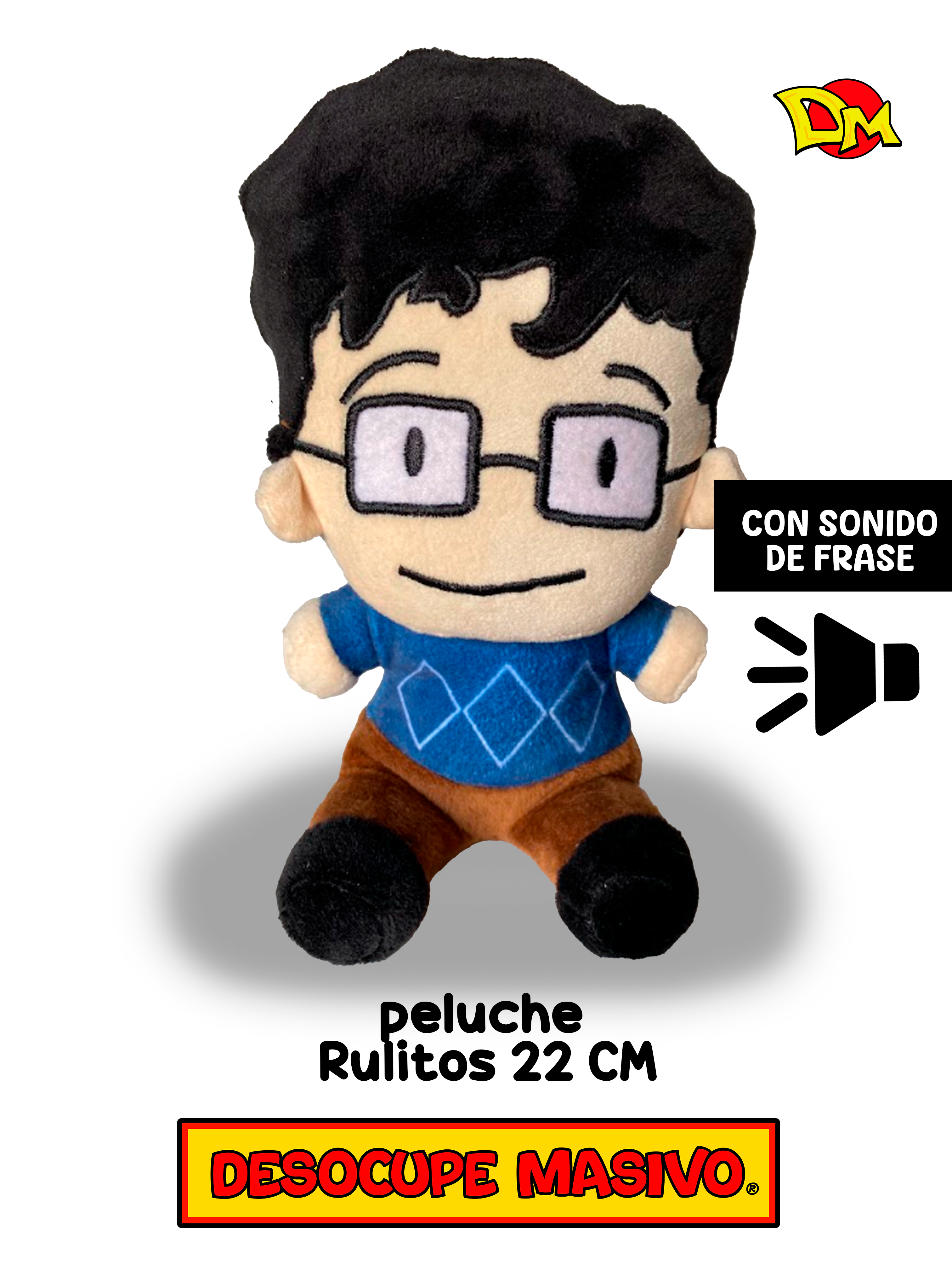 PELICHE CON SONIDO DE RULOS